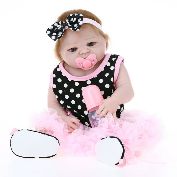 Details about   Full Silicone Vinyl Reborn Baby Dolls Fashion Waterproof Baby Toy Kids Gifts 
